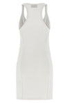 sexy ribbed cotton tank top minidress