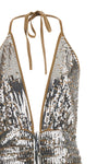 the chic night dsquared2 mini dress features a bold silhouette