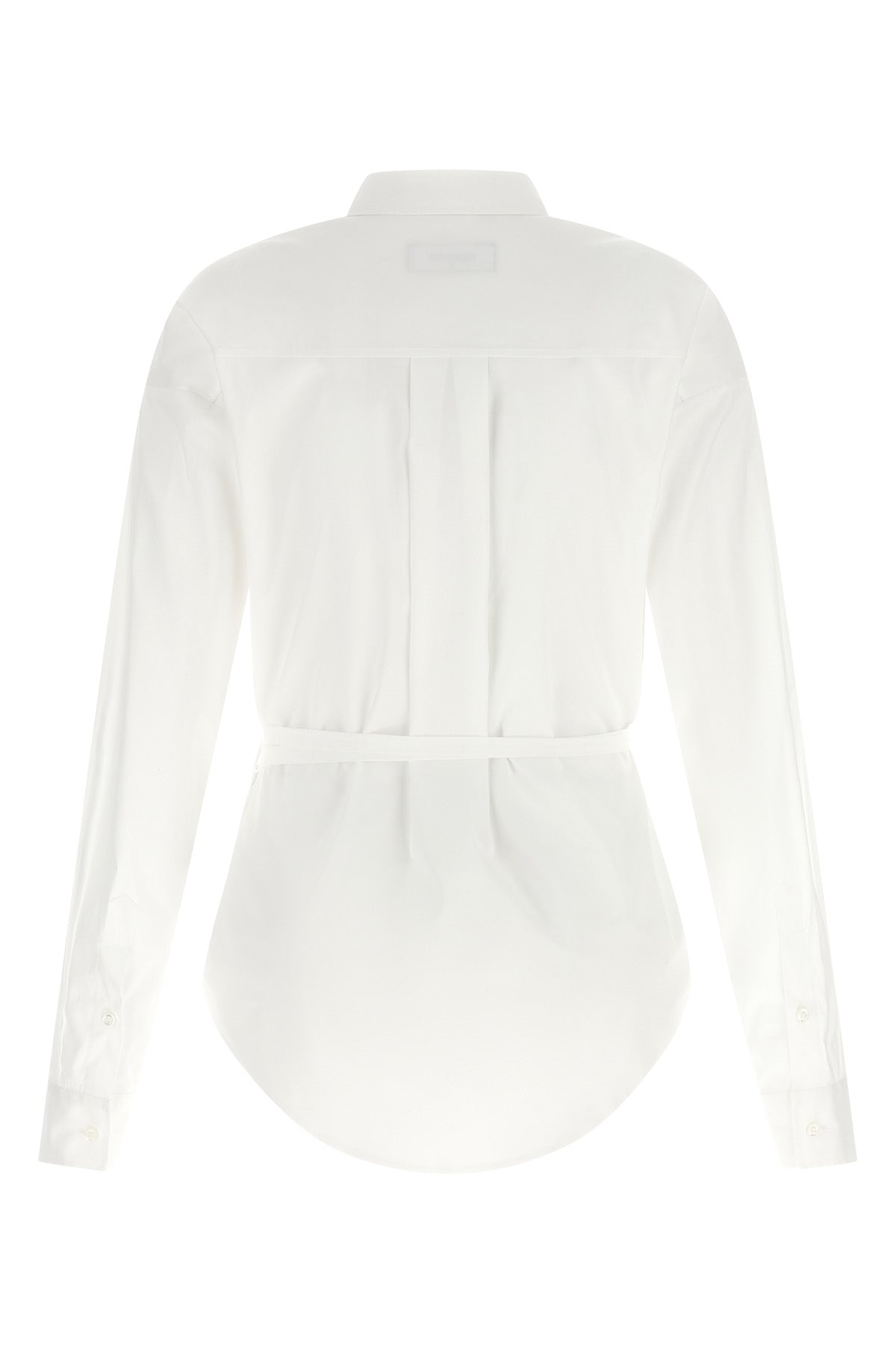 the wrap dsquared2 shirt redefines the codes of classic tailoring through a cr