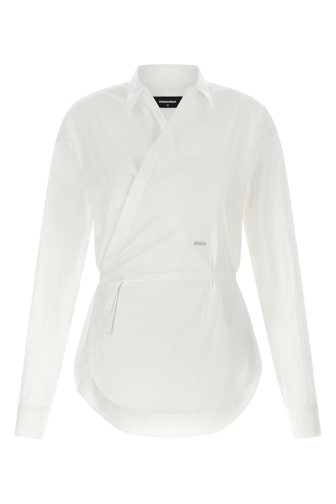 DSQUARED2 40 the wrap dsquared2 shirt redefines the codes of classic tailoring through a cr