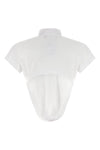 the dsquared2 deep cut just right fit cropped polo shirt reinterprets the clas