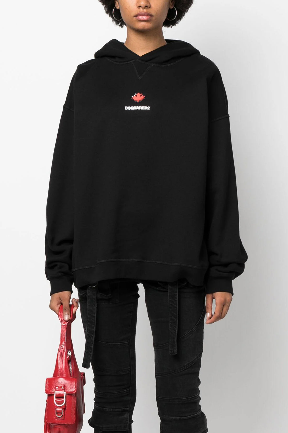 DSQUARED2 XS herca cotton hoodie