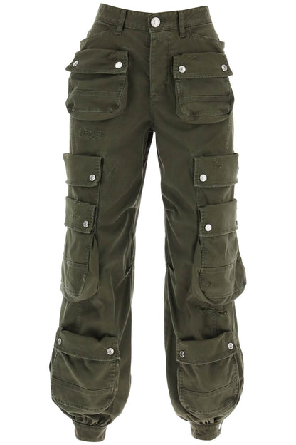 wide leg cargo pants