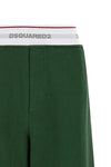 the dsquared2 sports pants redefine the loungewear aesthetic through large volum