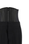 the dsquared2 tailored2 black pants and corset set offers a new take on tailor