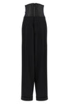 the dsquared2 tailored2 black pants and corset set offers a new take on tailor