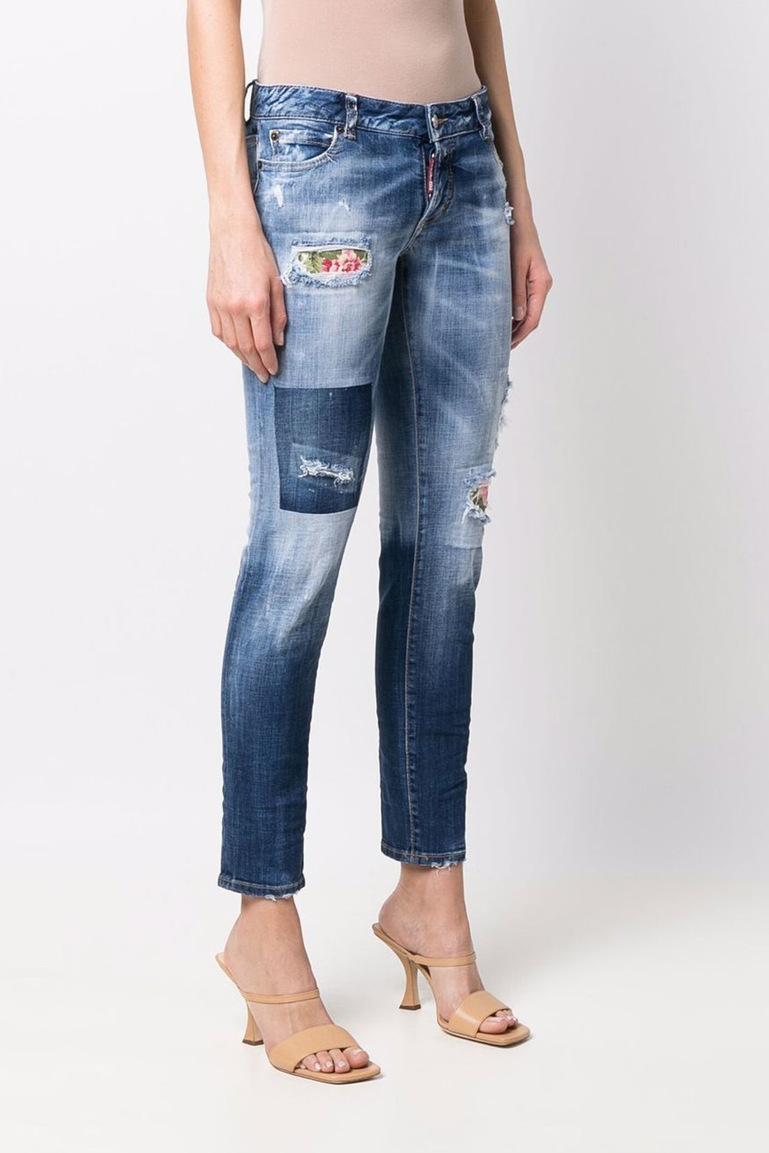 DSQUARED2 36 jennifer cotton denim jeans