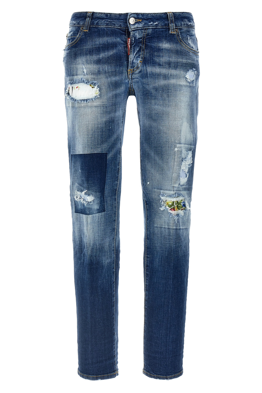 DSQUARED2 36 jennifer cotton denim jeans