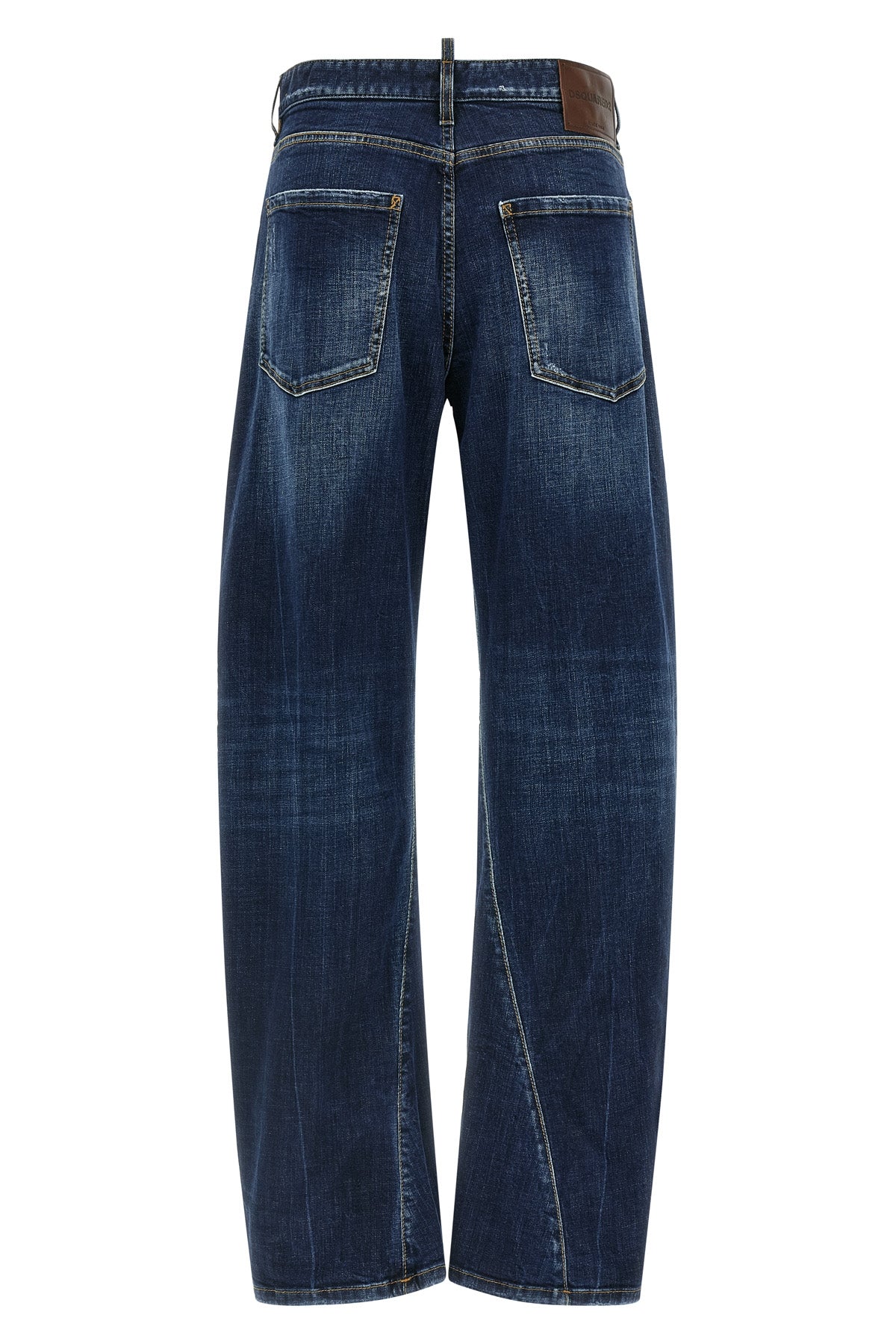 loose twst jeans jeans in slightly stretch cotton denim