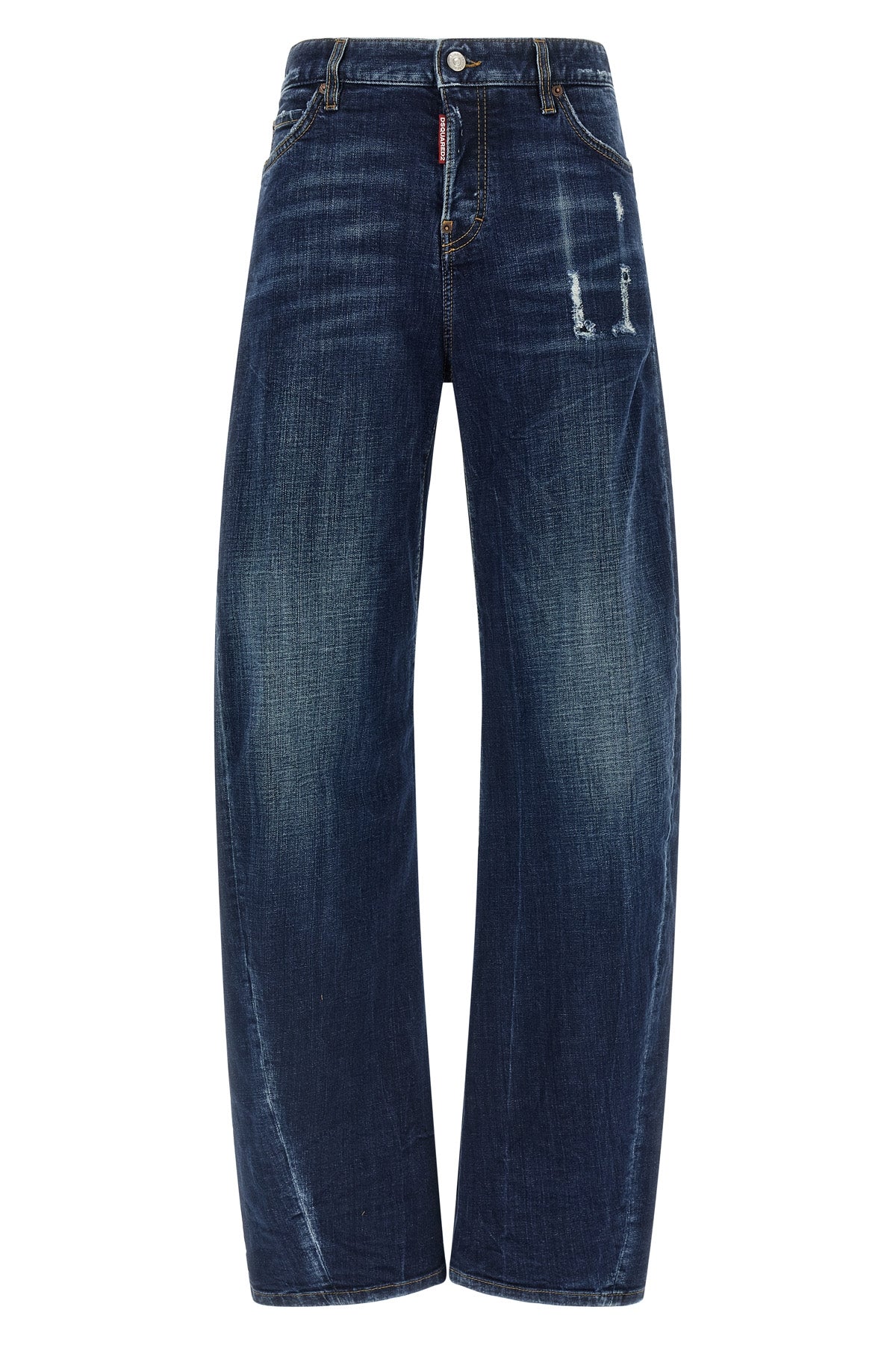 loose twst jeans jeans in slightly stretch cotton denim