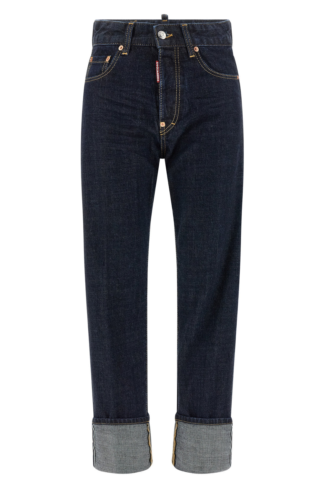 DSQUARED2 36 13-ounce japanese selvedge cotton denim tomboy jeans