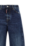 the loose twst jeans dsquared2 feature a tailor-made construction in pure cotto