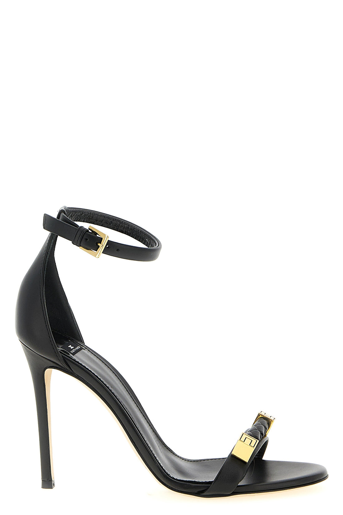 ELISABETTA FRANCHI 38.5 leather sandal