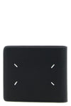 the maison margiela folding wallet features a rigorous bi-fold construction