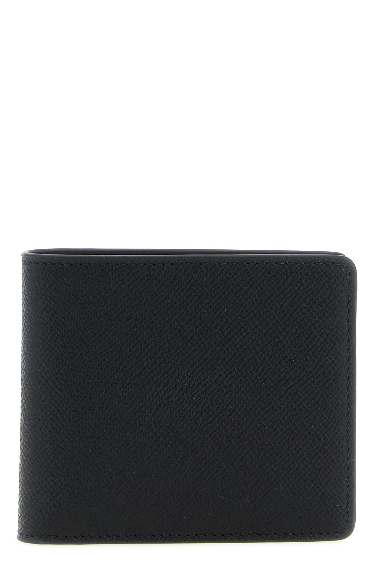 the maison margiela folding wallet features a rigorous bi-fold construction