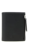 four stitches hammered leather wallet