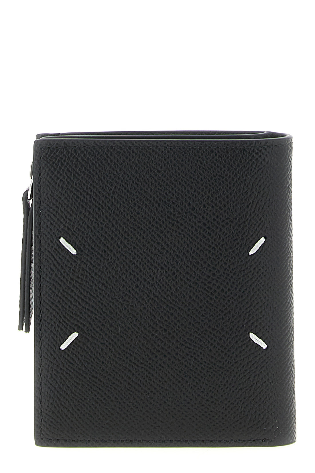 MAISON MARGIELA OS four stitches hammered leather wallet