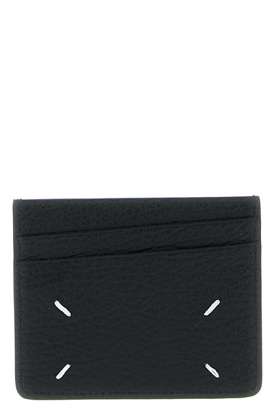 stitching leather card holder