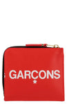 leather huge logo wallet
