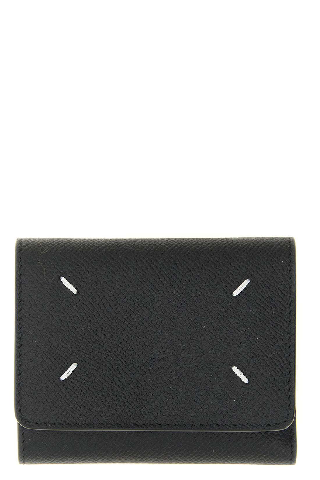 MAISON MARGIELA OS maison margielas tri-fold wallet in fine calf leather embodies the essence of t
