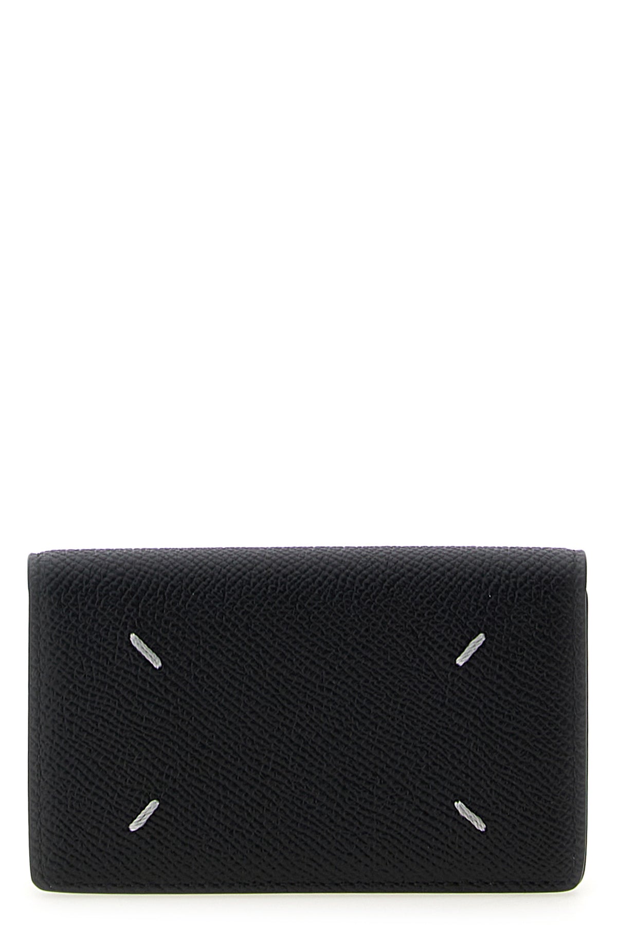 clip leather card holder