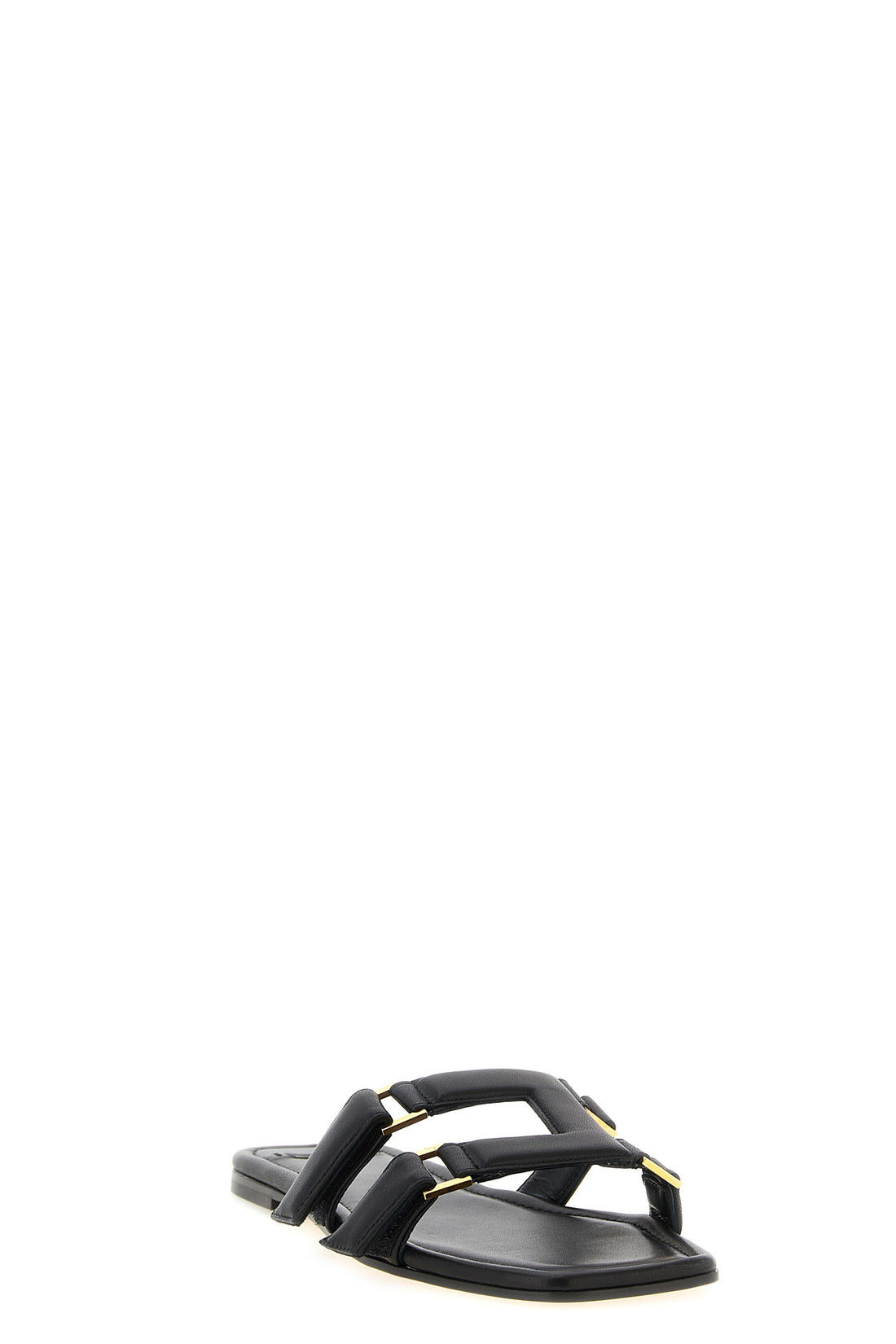 ELISABETTA FRANCHI 38 nappa leather sandals