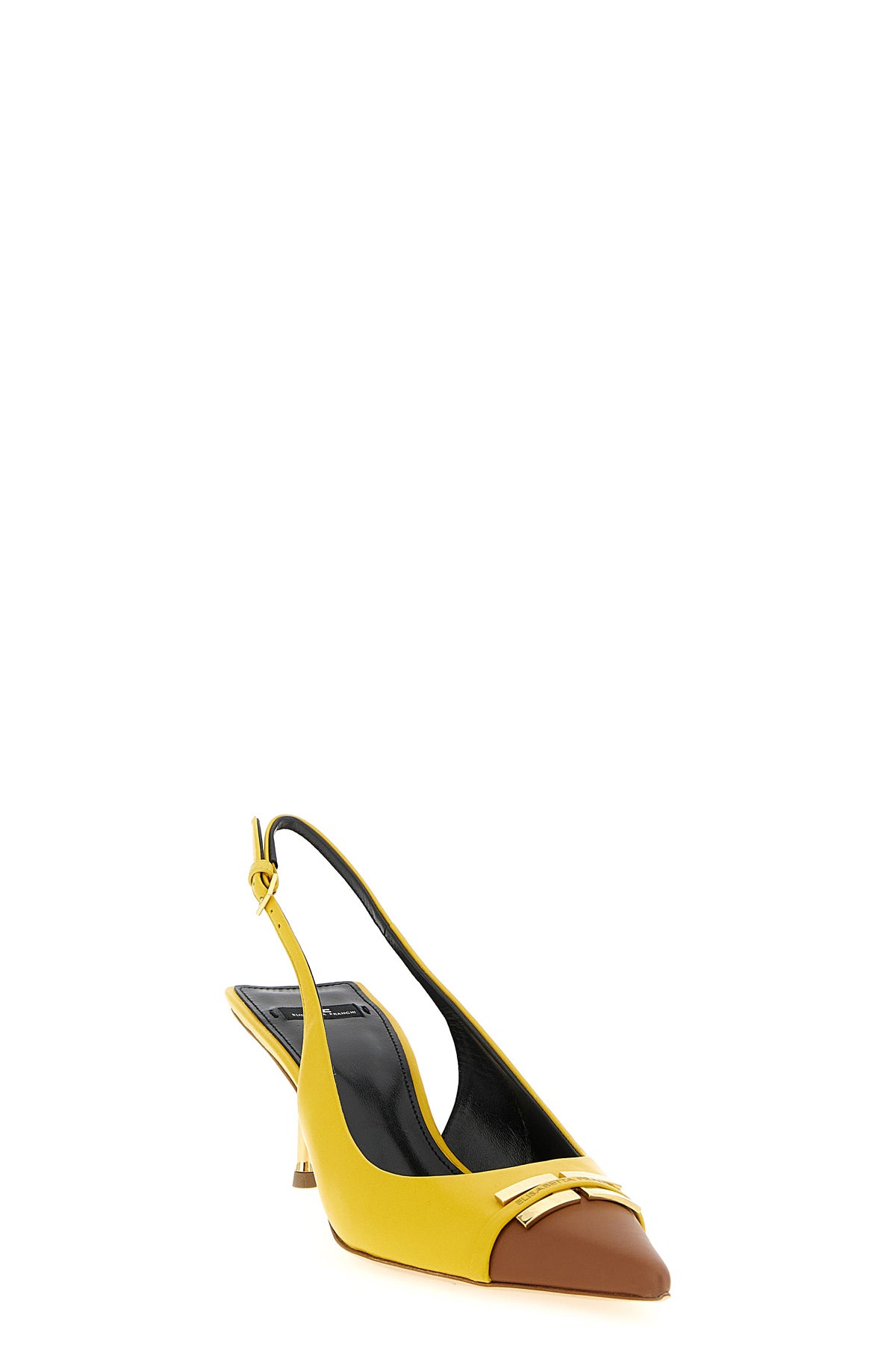 leather slingbacks