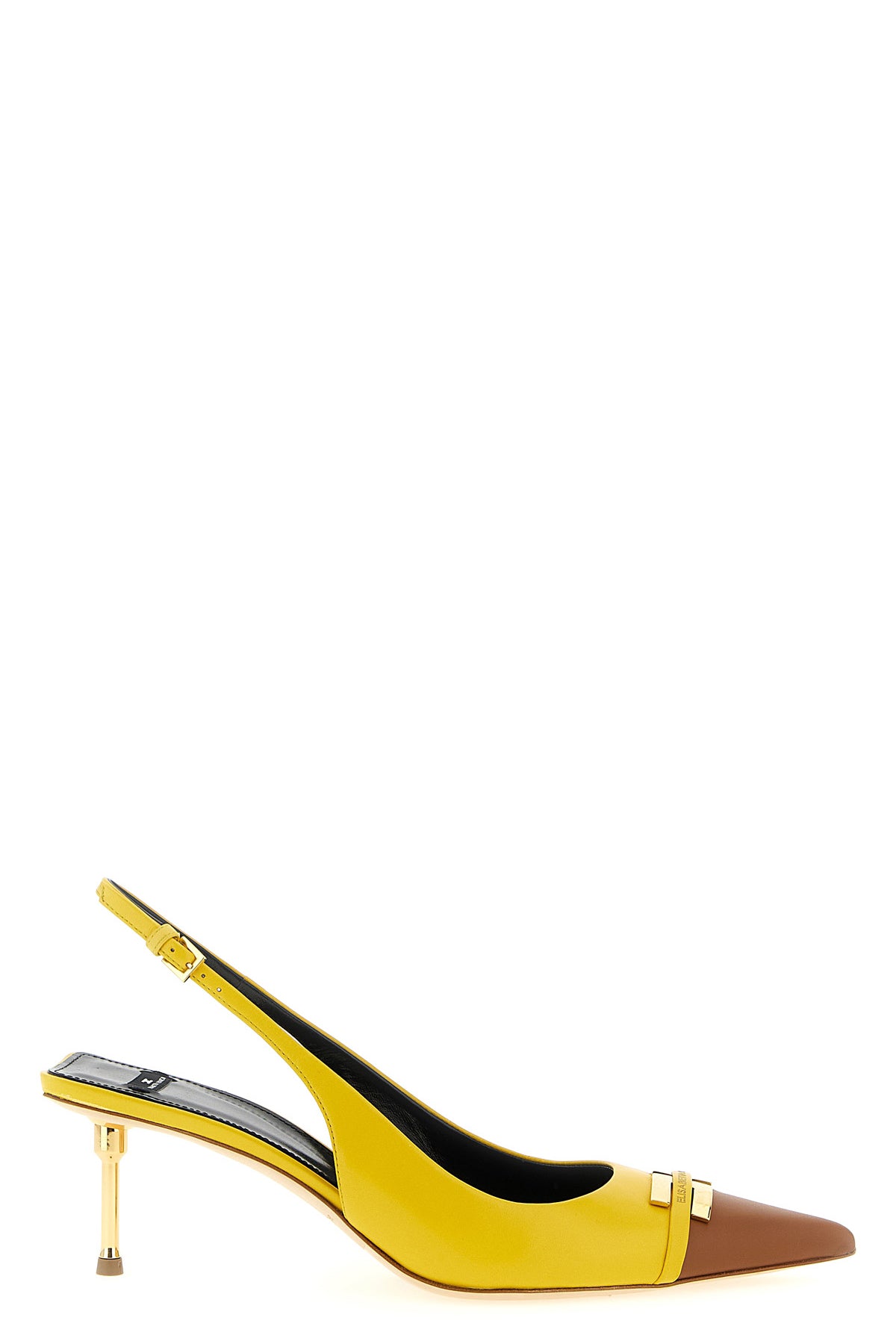 leather slingbacks