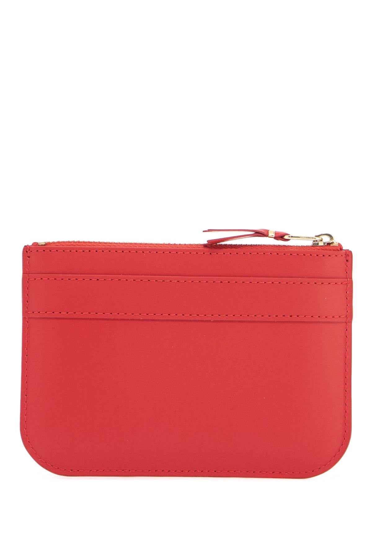 large wallet with red leather bow