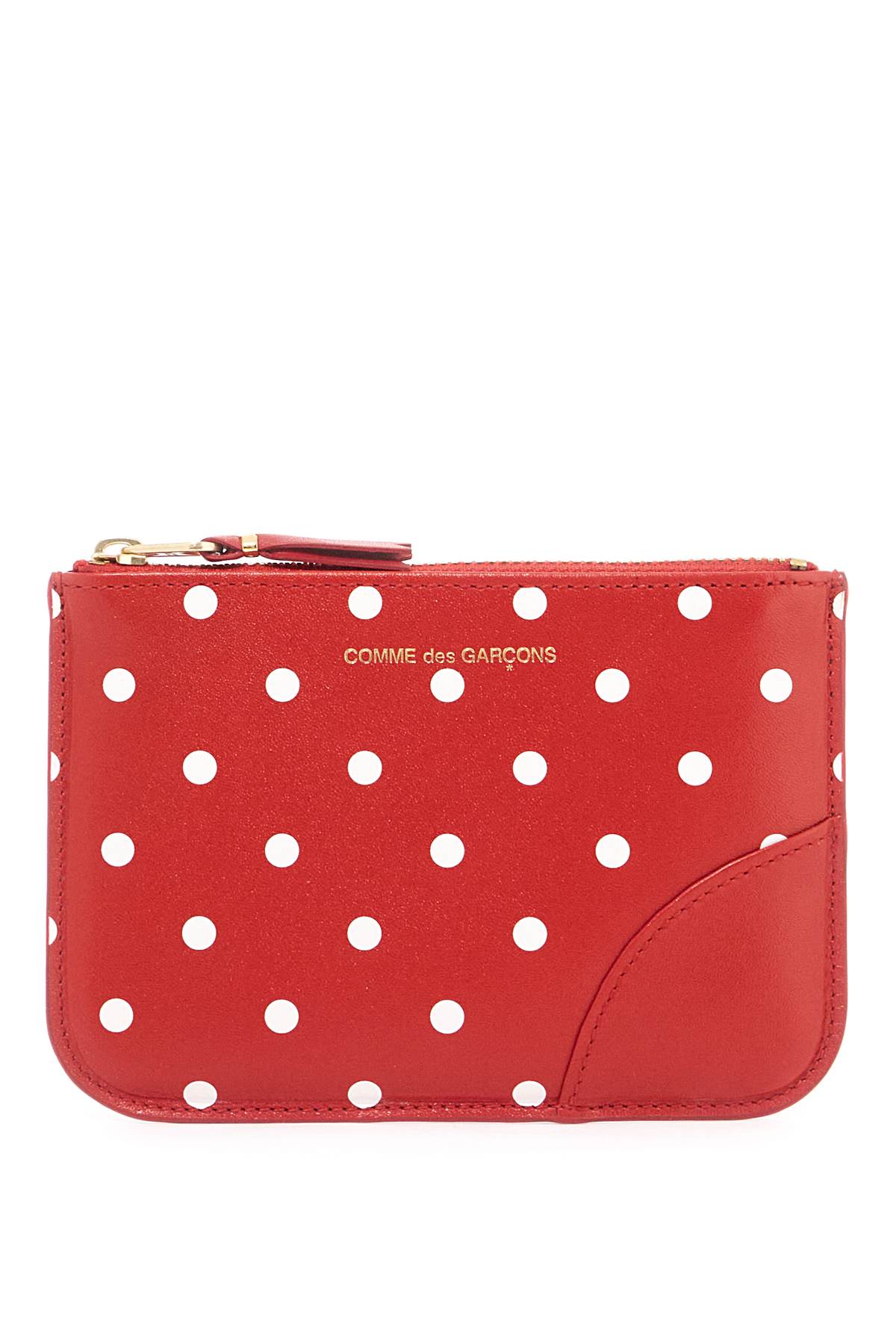 polka dot patterned