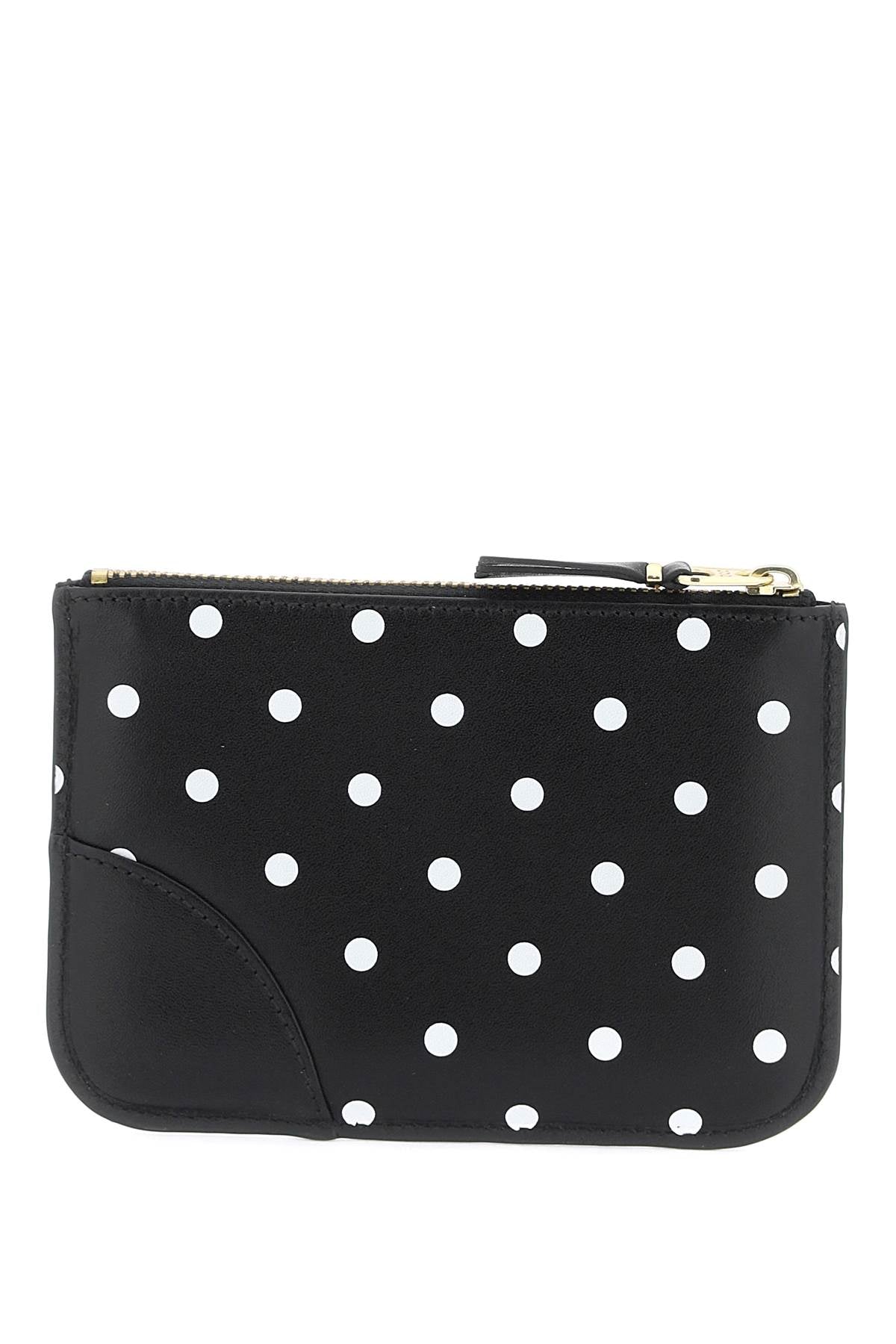 polka dot patterned