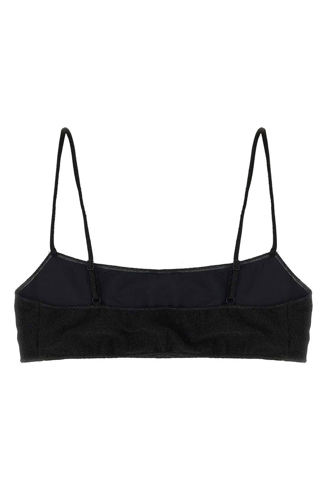 MC2 SAINT BARTH S sadie bikini top in lurex fabric