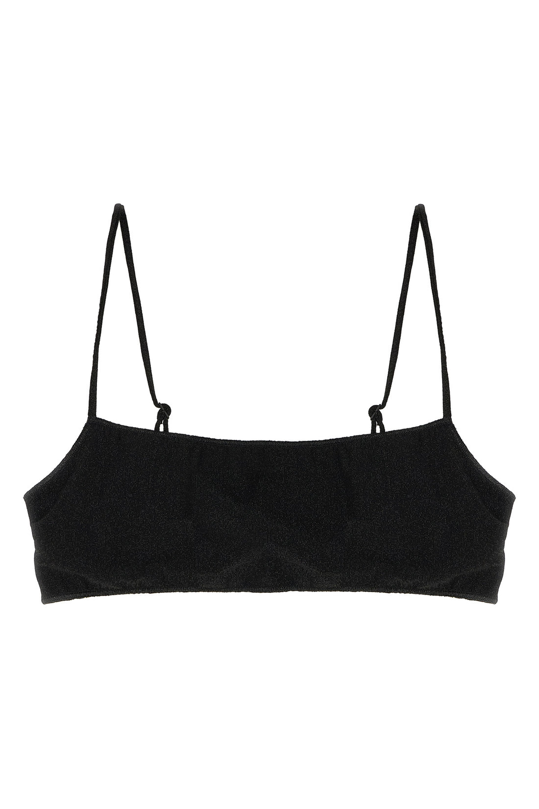 MC2 SAINT BARTH S sadie bikini top in lurex fabric