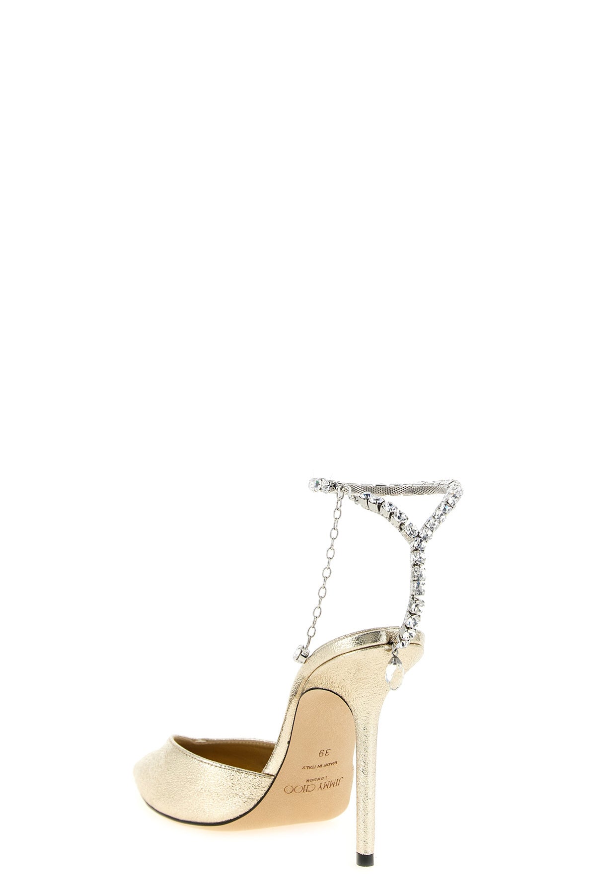 jimmy choo saeda pumps define her silhouette through a tapered toe and distinc