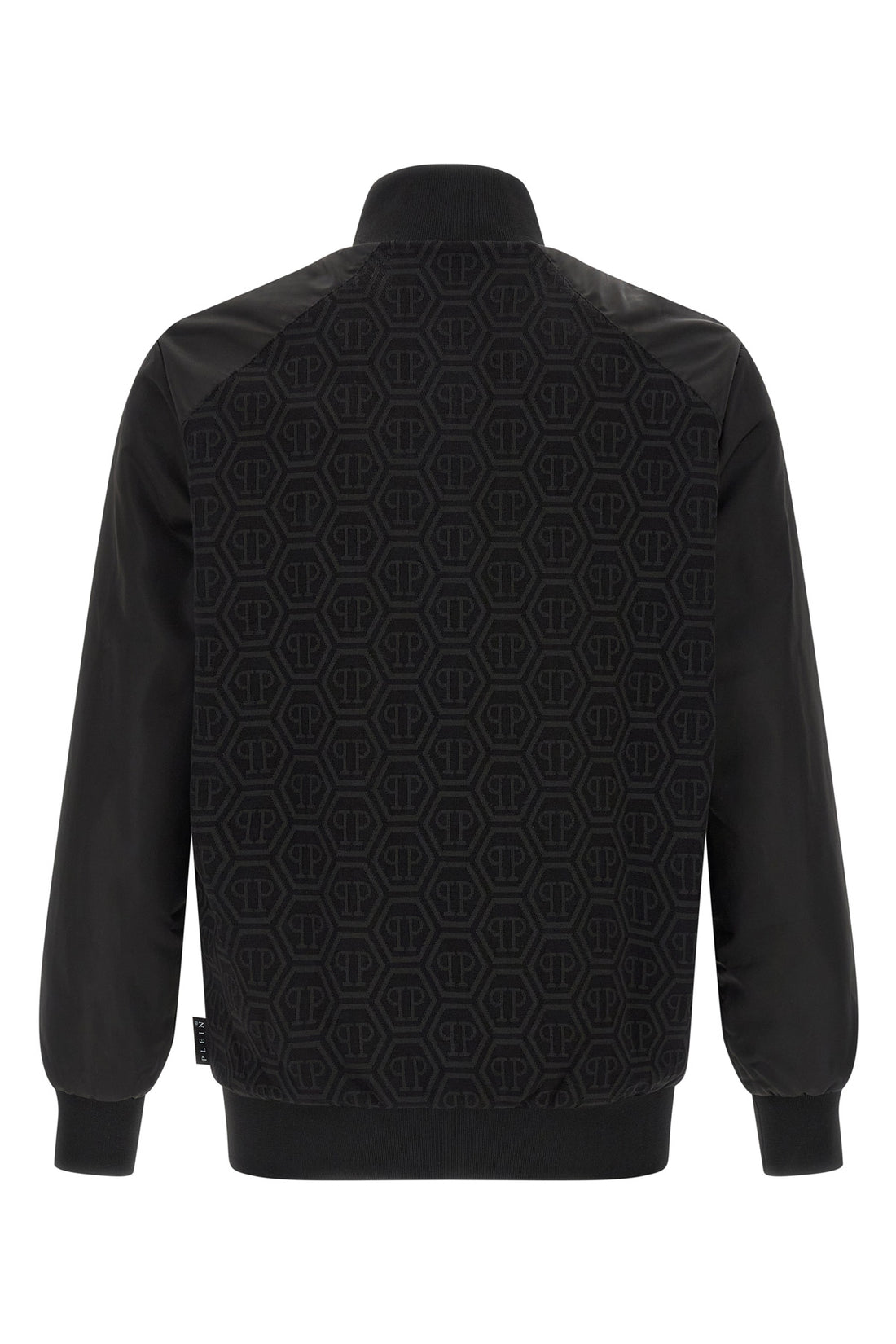 PHILIPP PLEIN L monogram jacquard stretch cotton sweatshirt