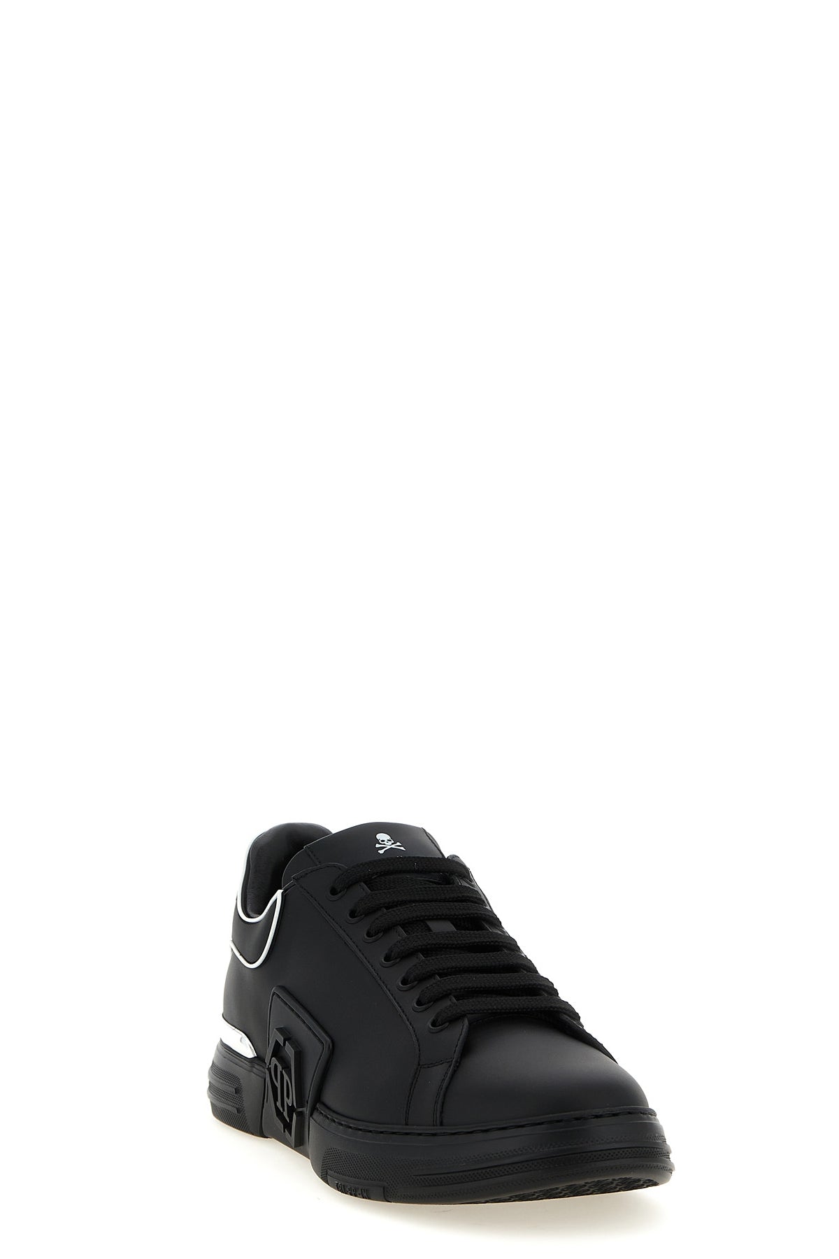 premium leather phantom kick$ sneakers