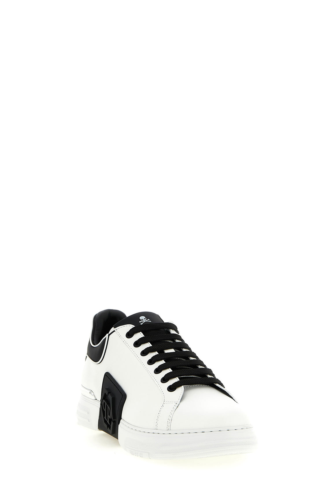 PHILIPP PLEIN 40 premium leather phantom kick$ sneakers