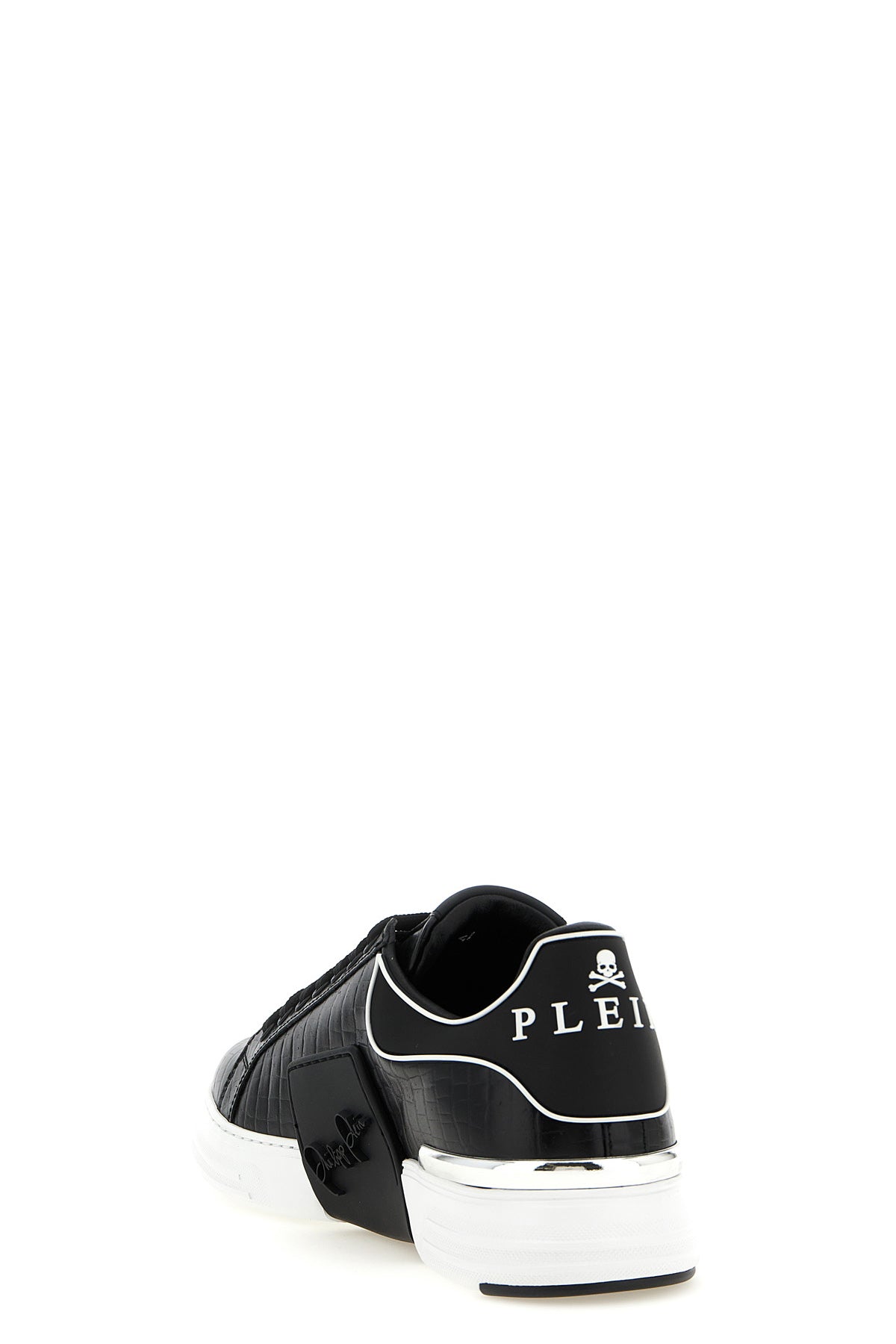 phantom kick$ cocco sneakers in premium crocodile-effect print leather