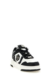 sk8r sneakers in leather-effect fabric and canvas