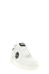 sk8r sneakers in leather-effect fabric and canvas