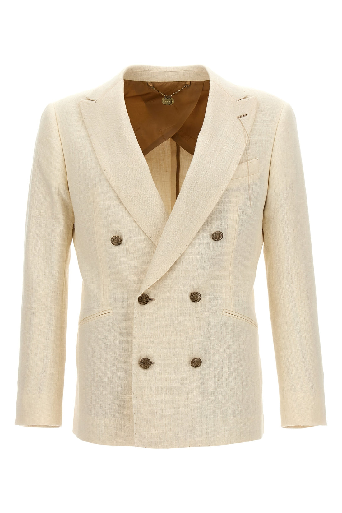 MAURIZIO MIRI 54 sam double-breasted blazer in silk blend