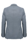 double-breasted blazer in silk blend