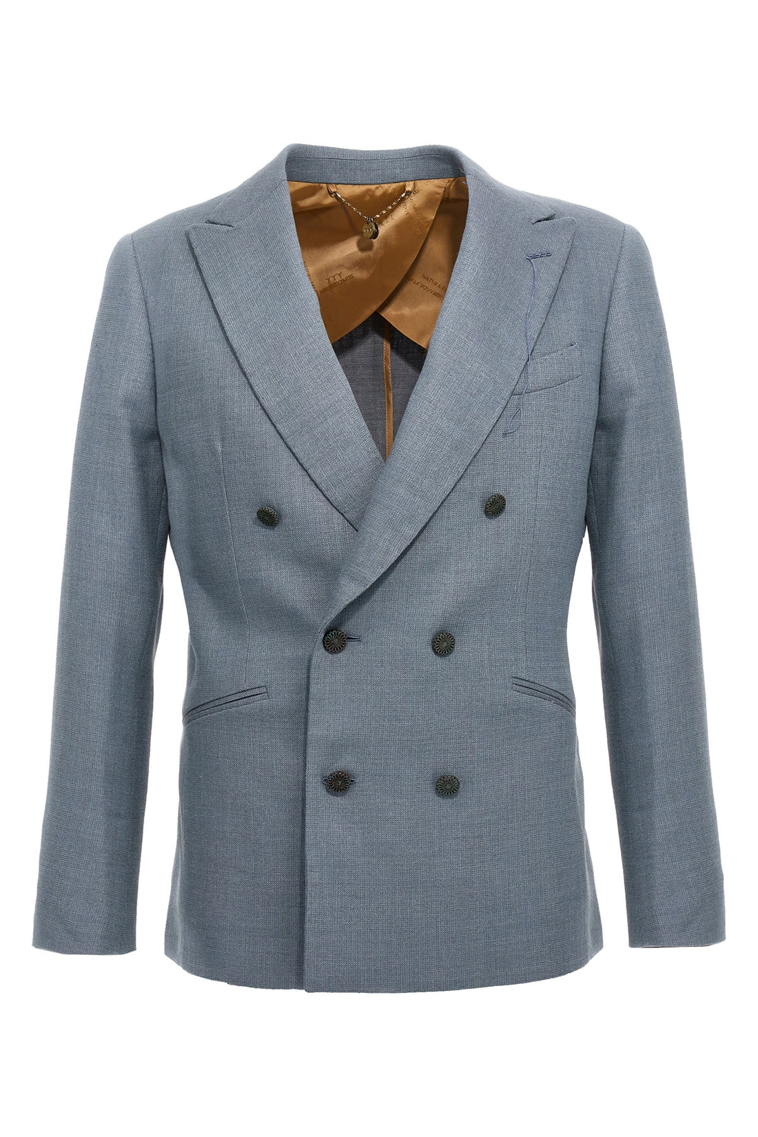 MAURIZIO MIRI 50 double-breasted blazer in silk blend