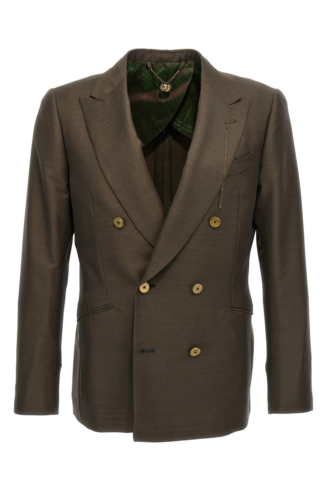 MAURIZIO MIRI 48 sam double-breasted wool blend blazer