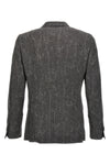 double-breasted wool blazer