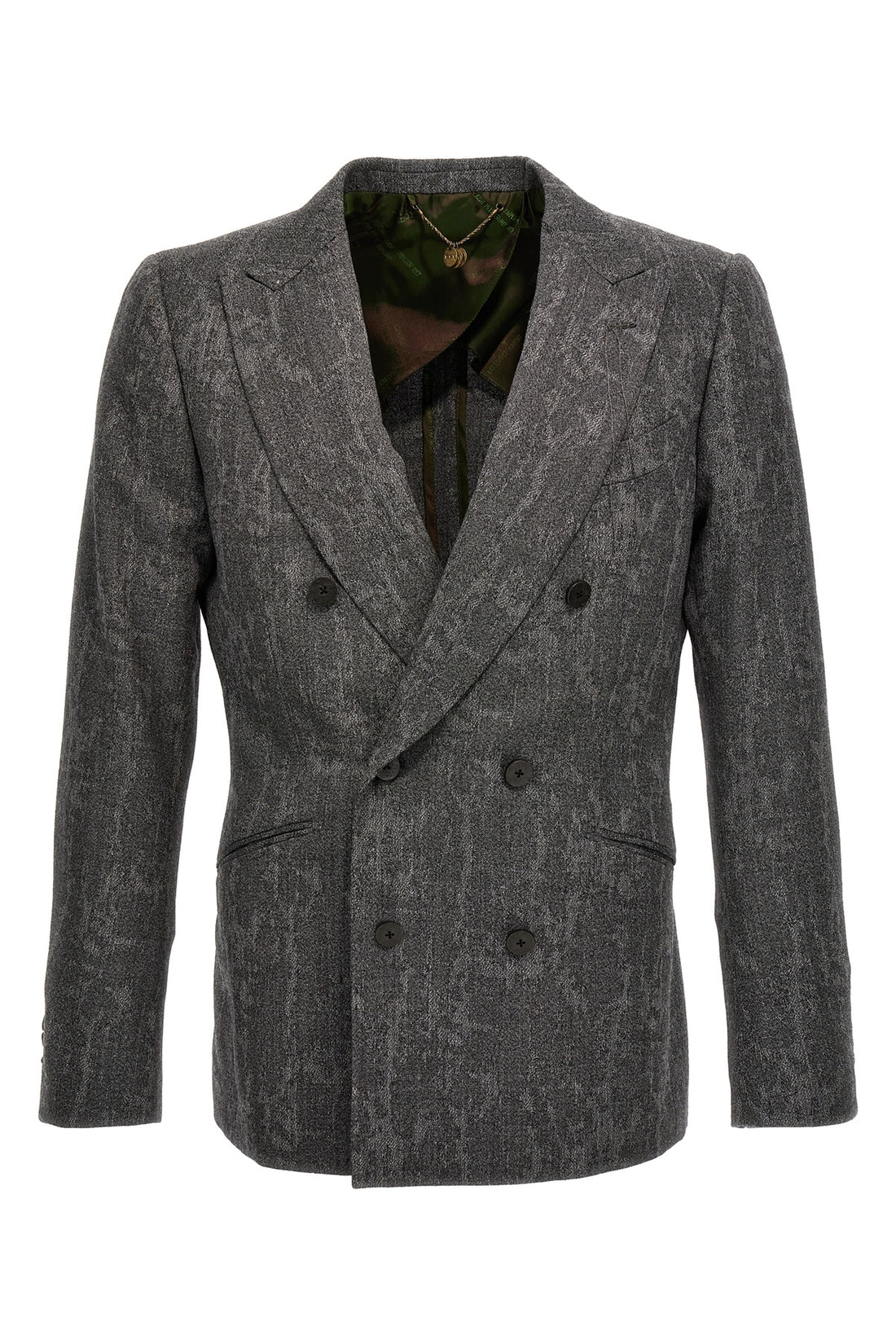 MAURIZIO MIRI 52 double-breasted wool blazer