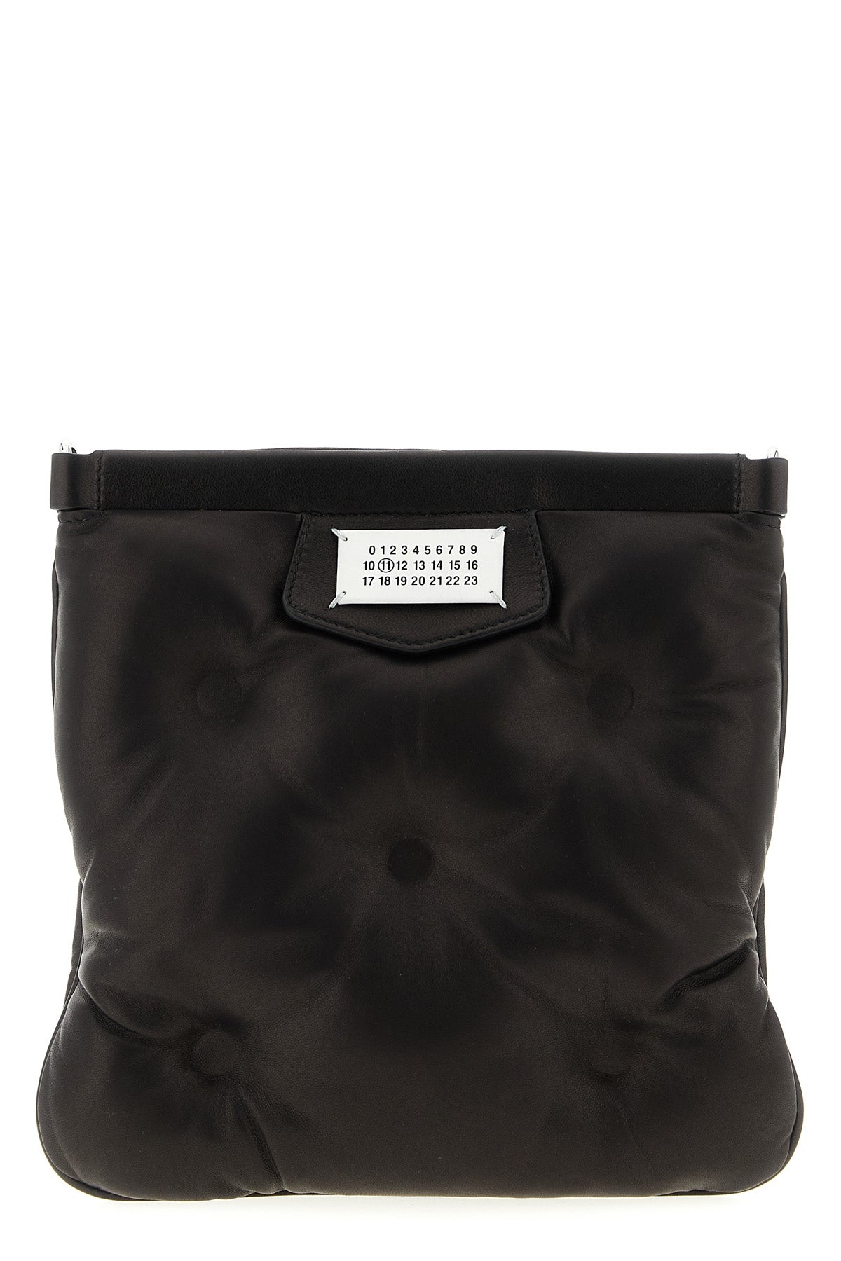 glam slam flat pocket matelassé-effect padded and quilted nappa leather crossb