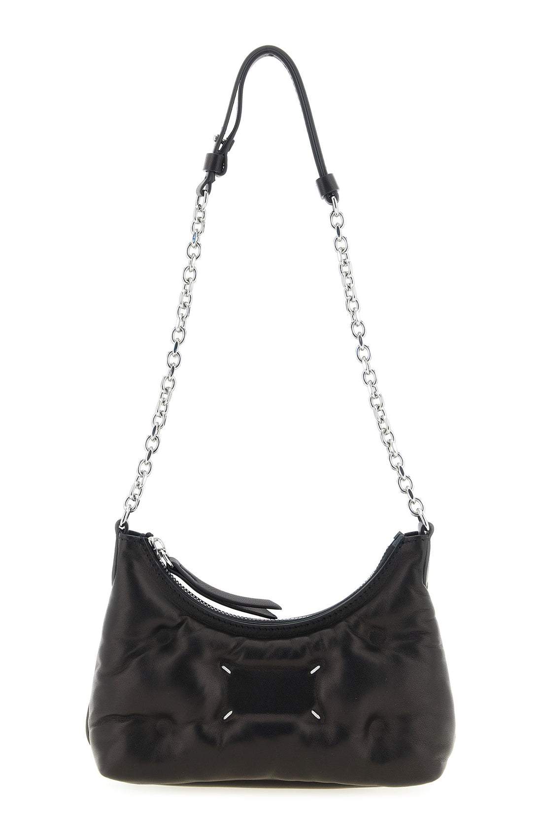 MAISON MARGIELA OS maison margiela glam slam hobo micro shoulder bag is made of soft nappa lambskin