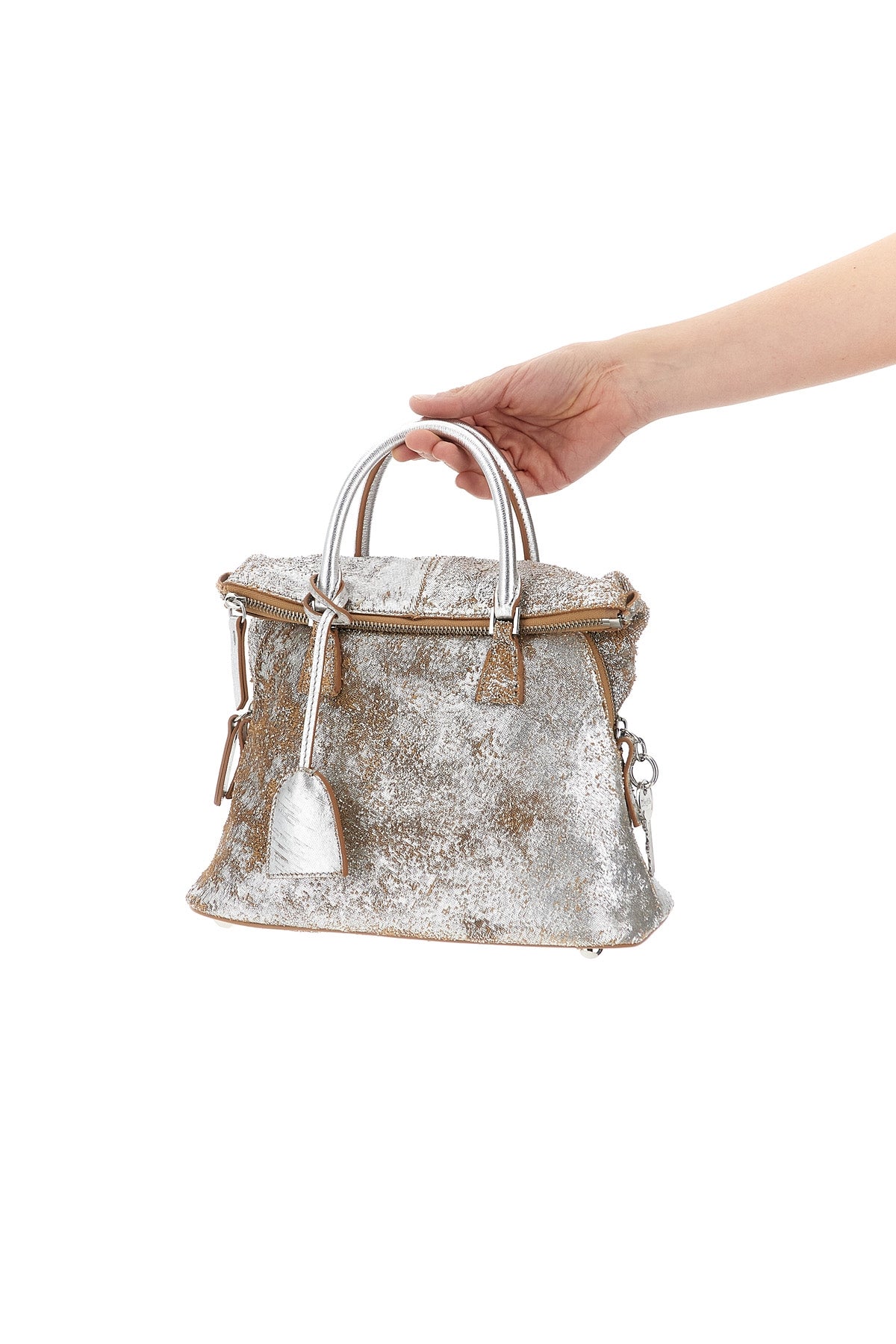 5ac mini goat leather handbag