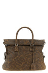maison margiela 5ac soft shoulder bag is made of goat leather